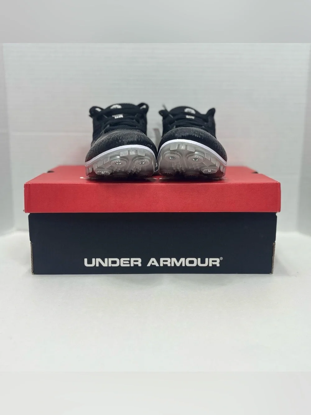 Under Armour Sprint Track Shoes - Black/White